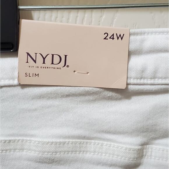 NYDJ Sheri Slim Jeans In Plus Size 24 - Picture 7 of 12